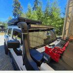 Overland camping setup featuring a Summit Edge