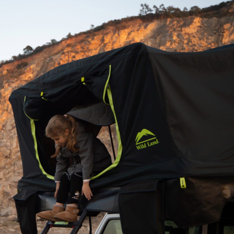 4-Person Roof Top Tent, Sky Nomad Hard Shell Family Tent for Trucks & SUVs - Image 11