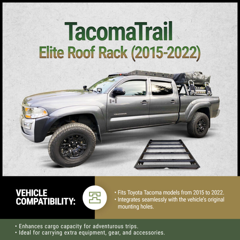 TacomaTrail Elite Roof Rack