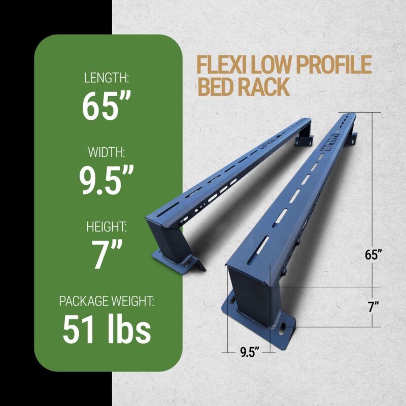 Flexi Low Profile Bed Rack