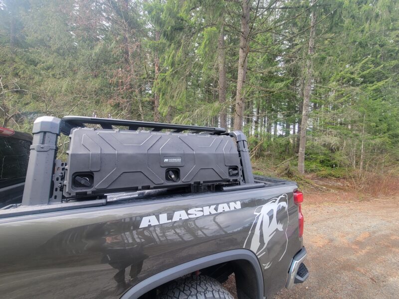 truck bed rack overlanding