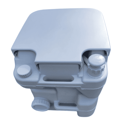 Portable 20L Porta Potty with Handle, Camping & Travel Toilet for Vans, RVs & Overland Adventures