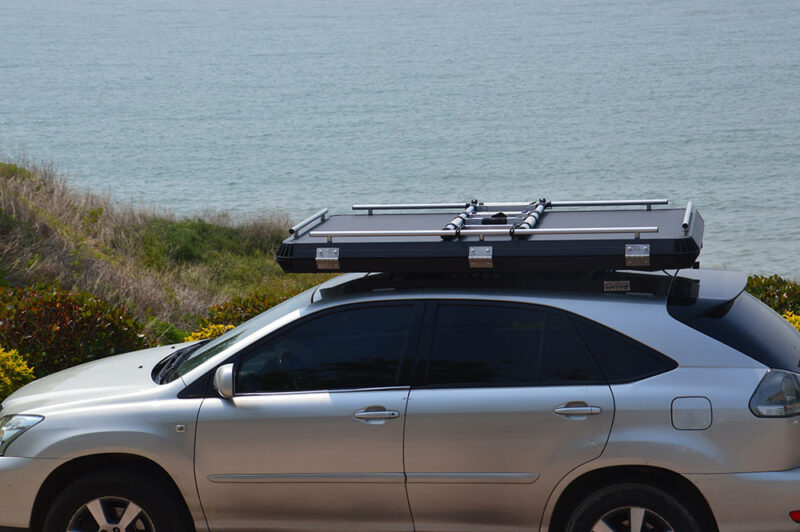 Family-Sized Large Rooftop Tent with Internal Roof Rack System