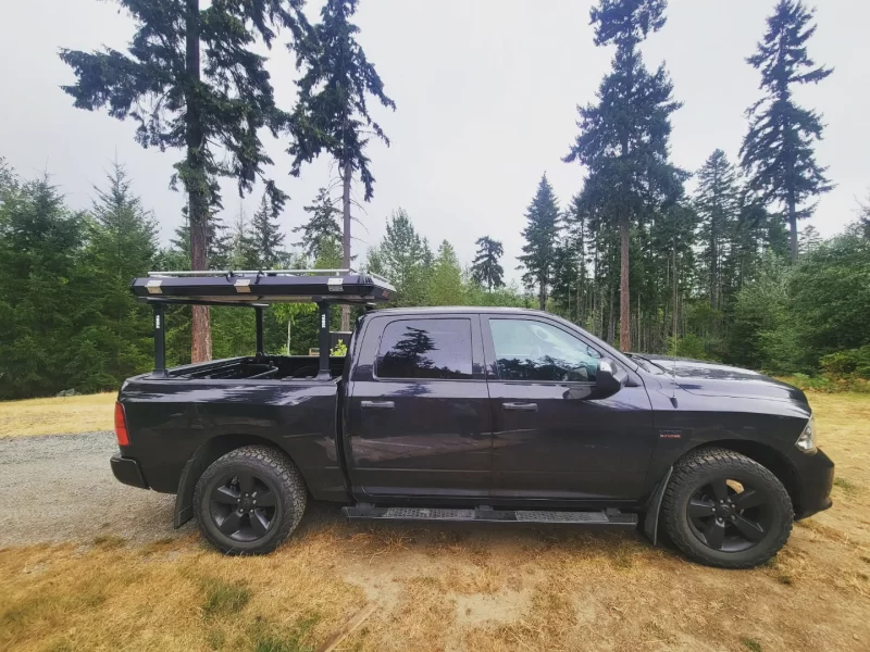 Family-Sized Large Rooftop Tent with Internal Roof Rack System