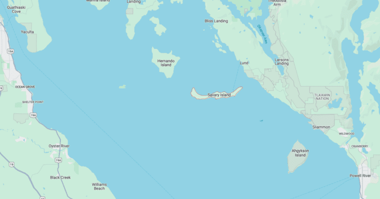 savary-island-bc-maps