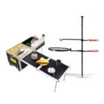 Mobile Kitchen + Camping Grill Bundle