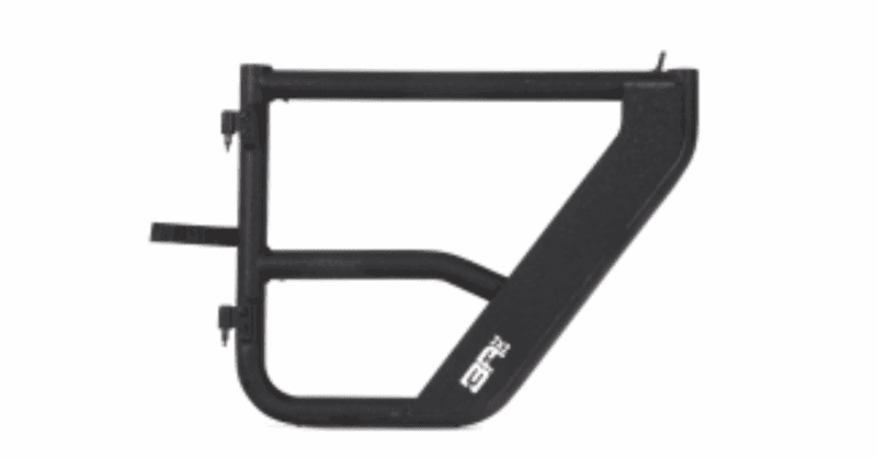 Jeep Wrangler JL & Gladiator JT Tube Doors, Rear Pair