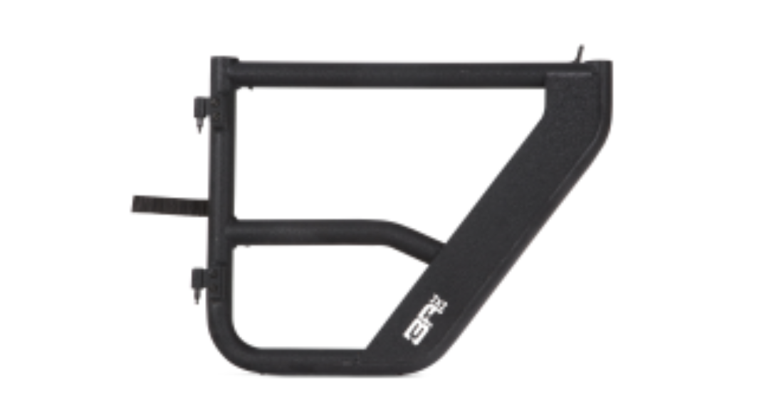 Jeep Wrangler JL & Gladiator JT Tube Doors, Rear Pair