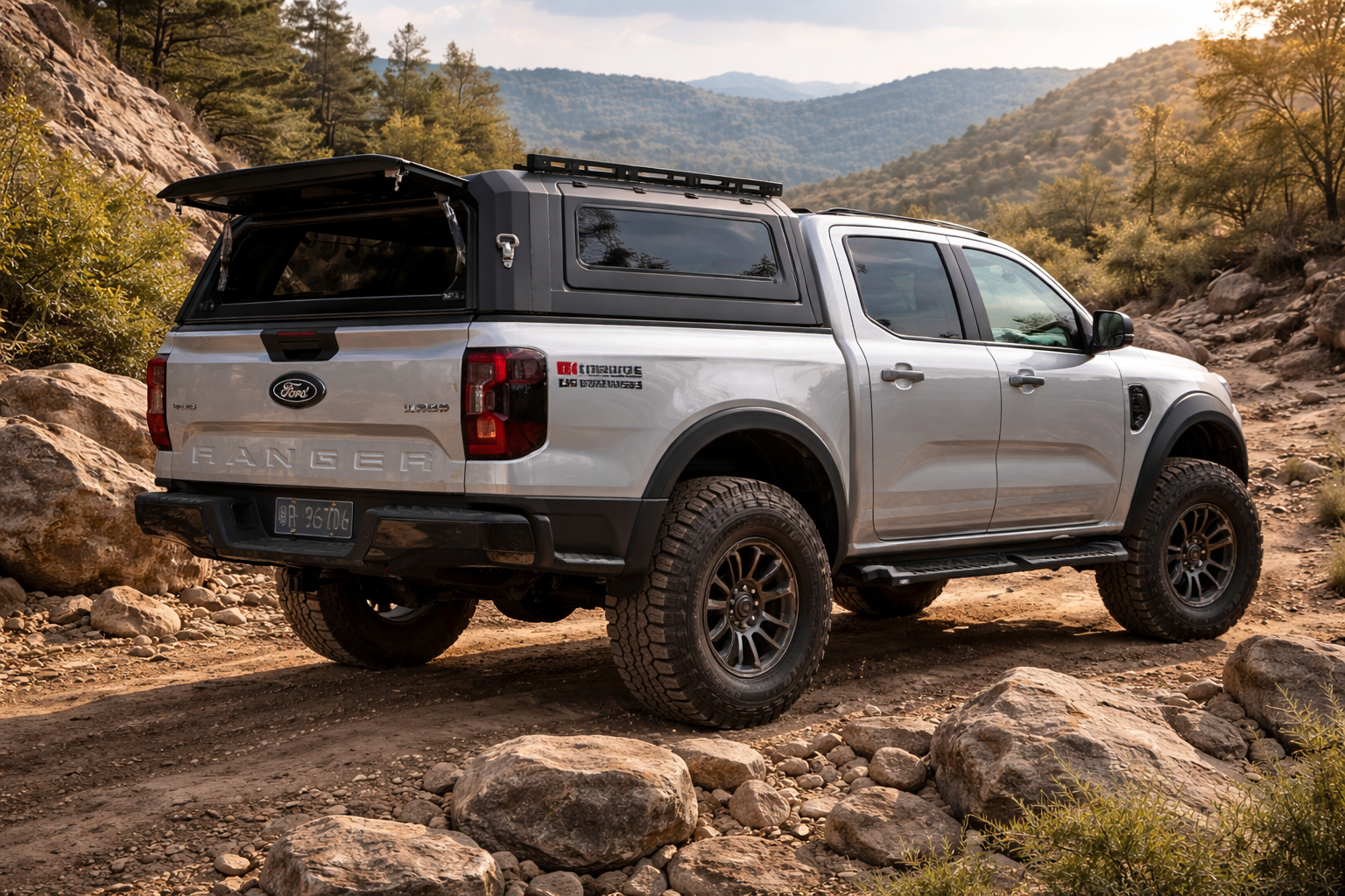 Aluminum Truck Canopy – Ford Ranger (2023+)