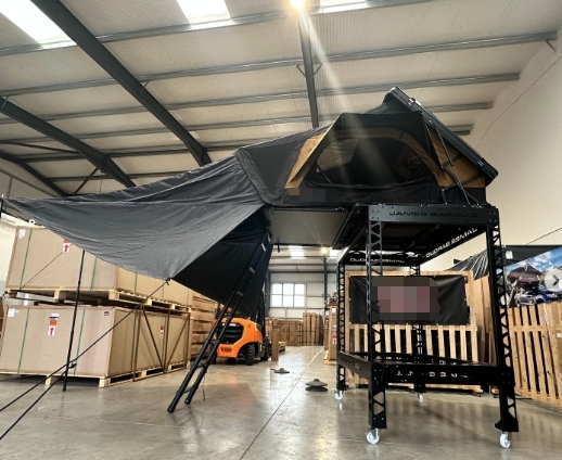 Awning Extension Attachment for SummitEdge Aluminum Hardshell Roof Top Tent