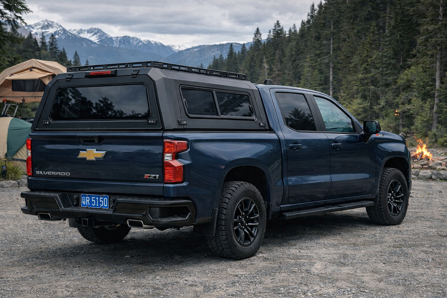 Aluminum Truck Canopy – Chevrolet Silverado 1500 / GMC Sierra 1500 (2019+) – 5.8FT & 6.5FT Bed