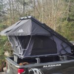 Premium aluminum rooftop tent with gas struts and fast deployment design