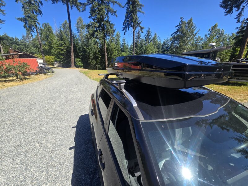 hardshell roof carrier