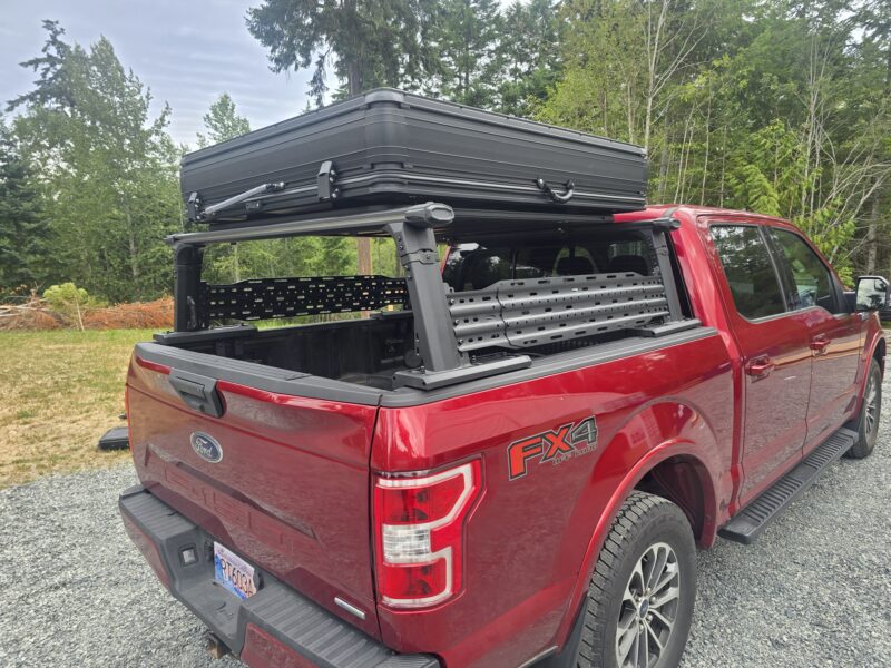 molle panels rooftop tent