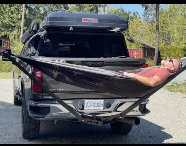Hammock Car Rack Truck Hammock System, Hitch-Mounted Setup for Camping & Chill Spots ...