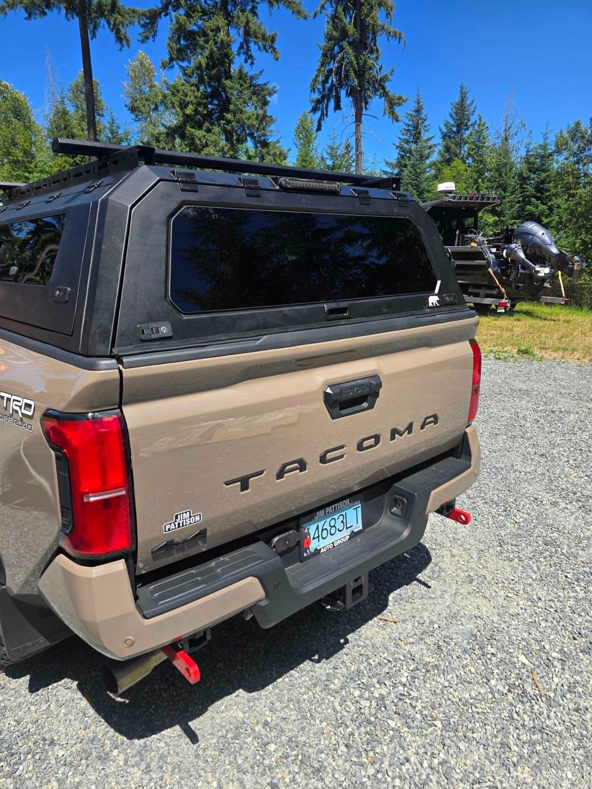 Aluminum Truck Canopy – Toyota Tacoma (2024+) 5 ft or 6 ft Bed Length
