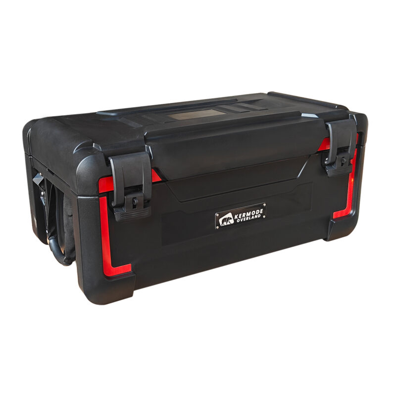 Camping and overlanding storage solution with modular boxes